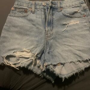 American Eagle 90s boyfriend shorts curvy size 00 (24W) NWT